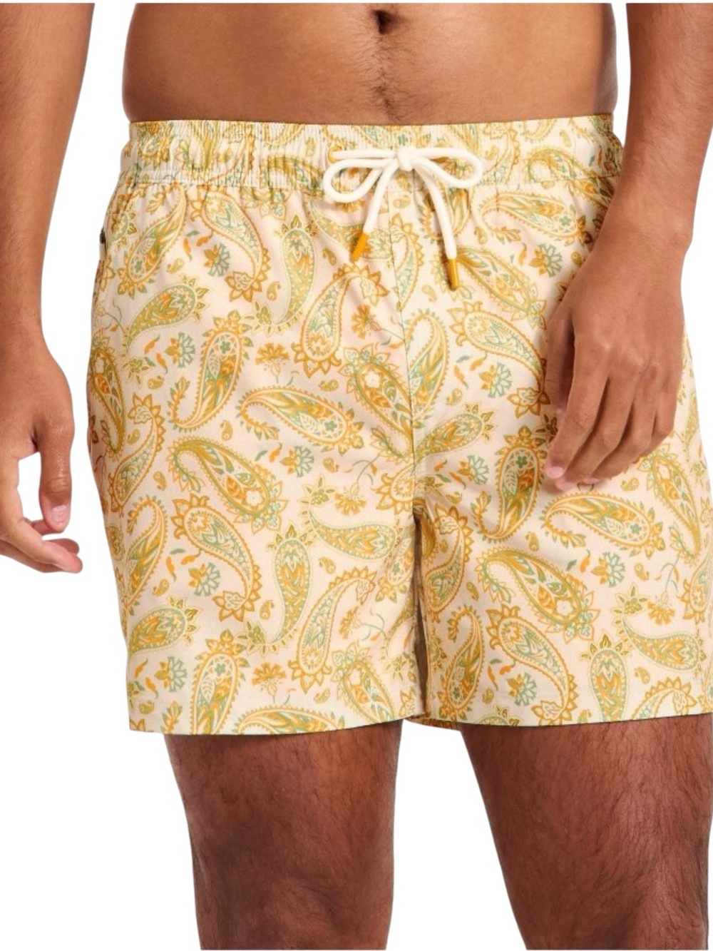Goodfellow & Co Paisley 5” Swim Trunks with Liner